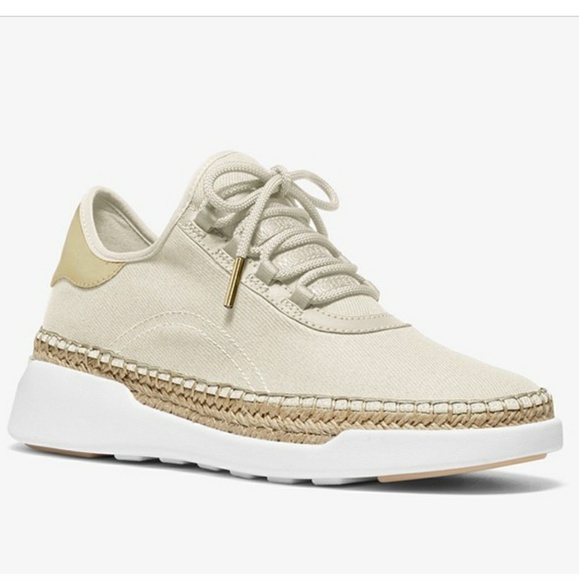 michael kors canvas shoes